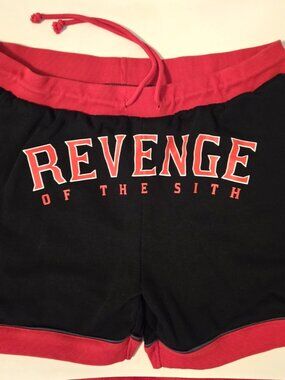 Hot Topic Star Wars Our Universe Revenge of the Sith Shorts Sith Eternal Size 2X